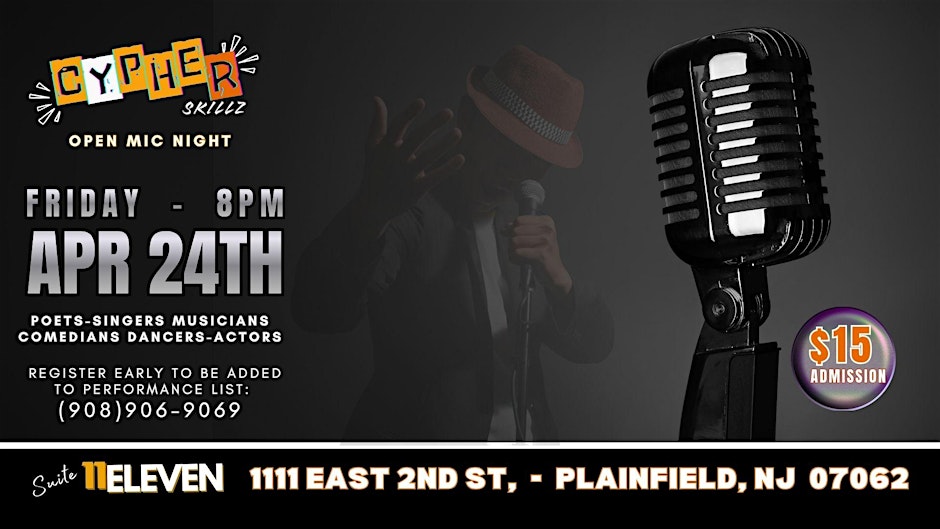 Cypher Skillz Open Mic