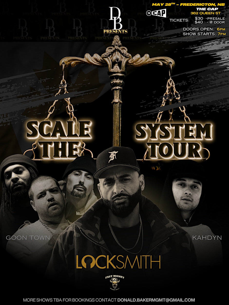 D.B Presents Scale The System Tour with Locksmith & GoonTown & Kahdyn