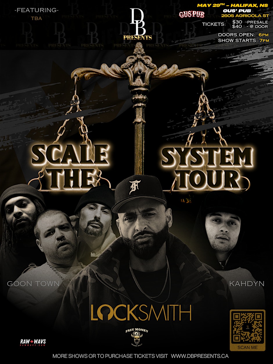 D.B Presents Scale The System Tour with Locksmith & GoonTown & Kahdyn