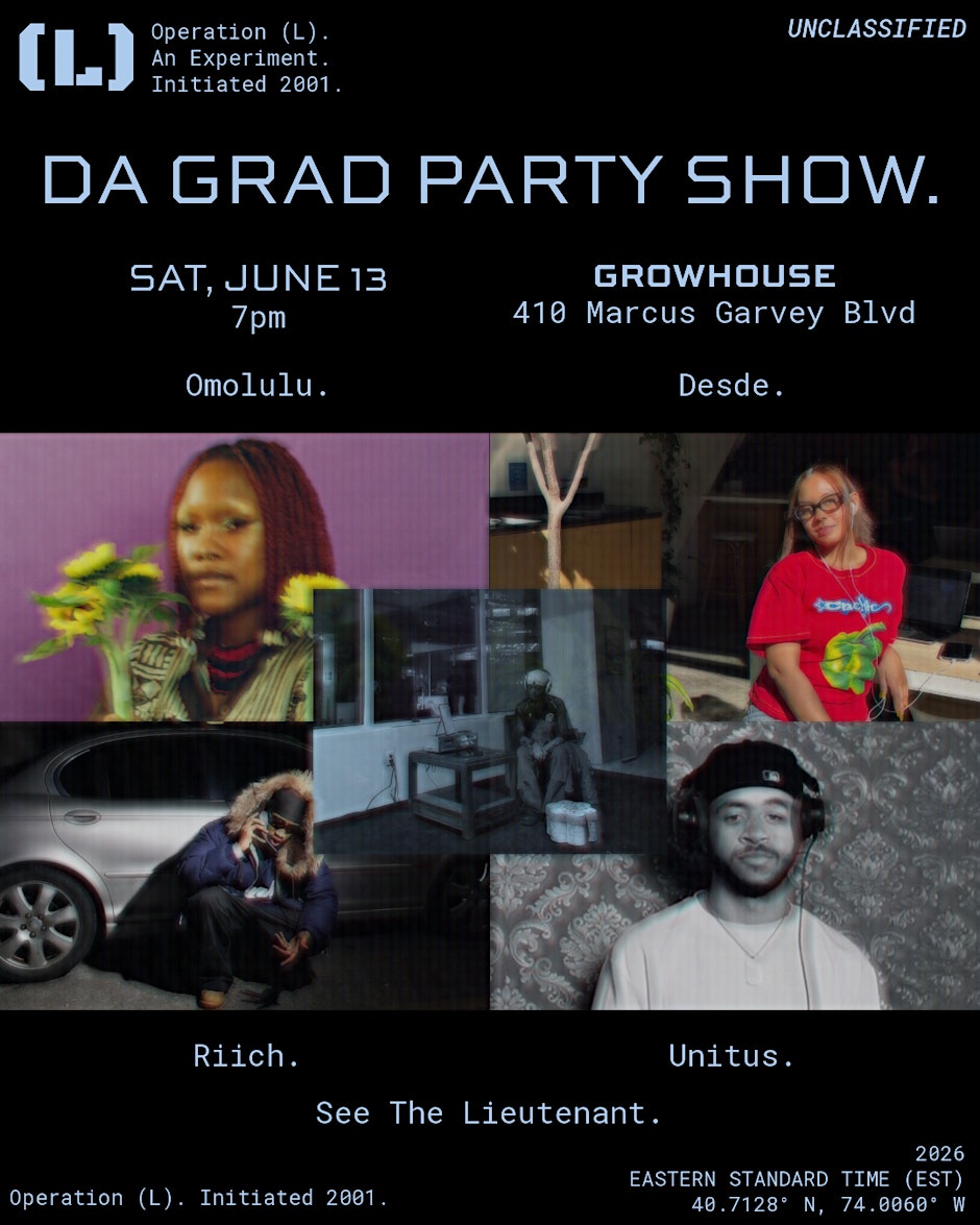Da Grad Party Show Presented By (F) PRACTICE Flyer