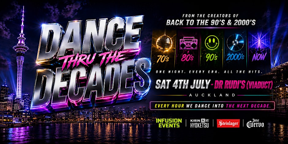 DANCE THRU THE DECADES (AUCKLAND)