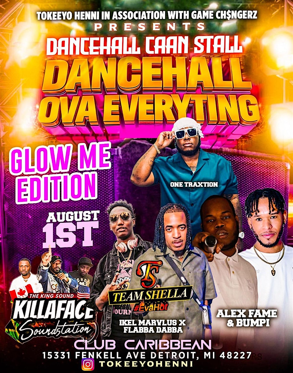 Dancehall Caan Stall “DANCEHALL OVA EVERYTING”