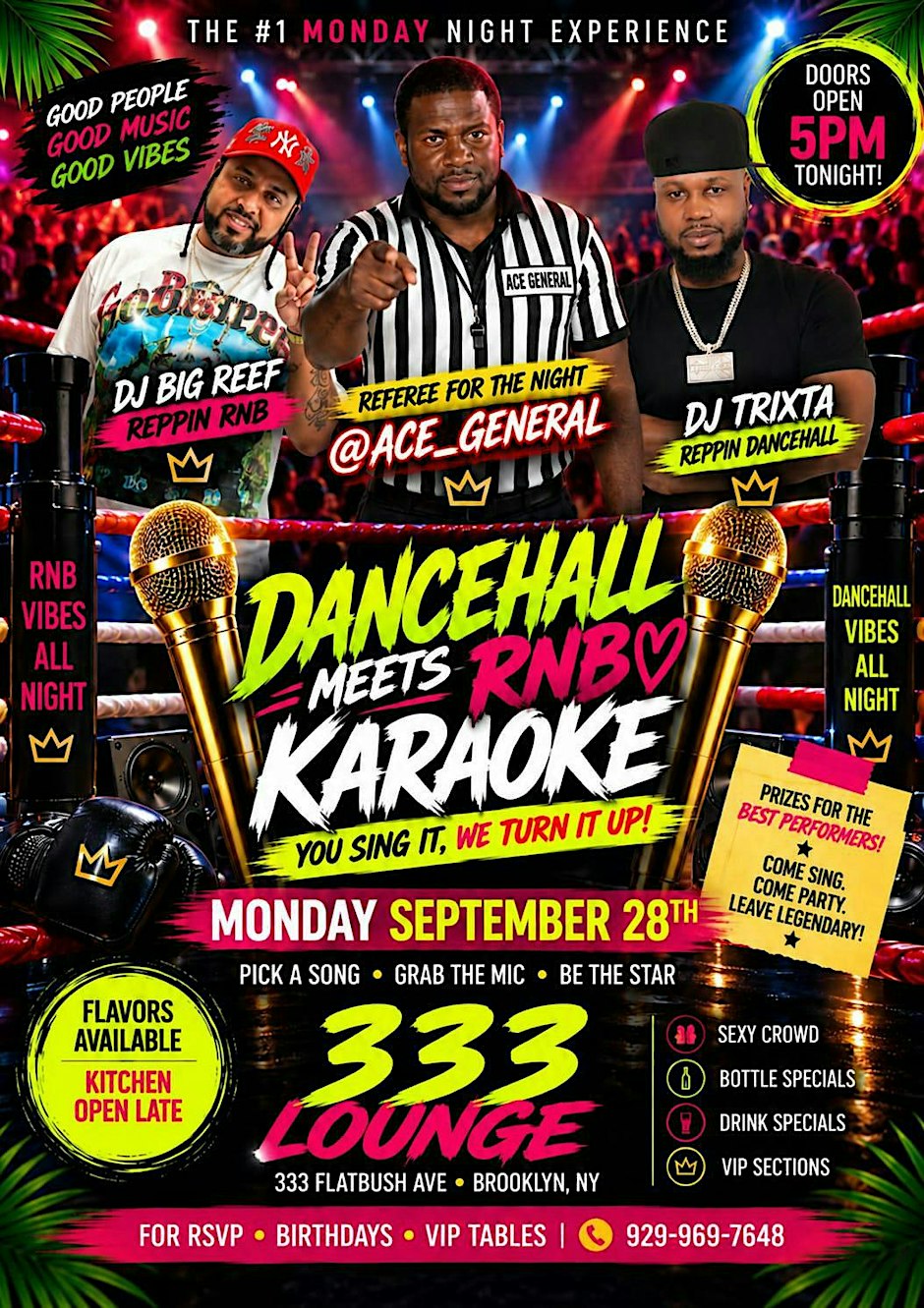 Dancehall Meets R&B Karaoke