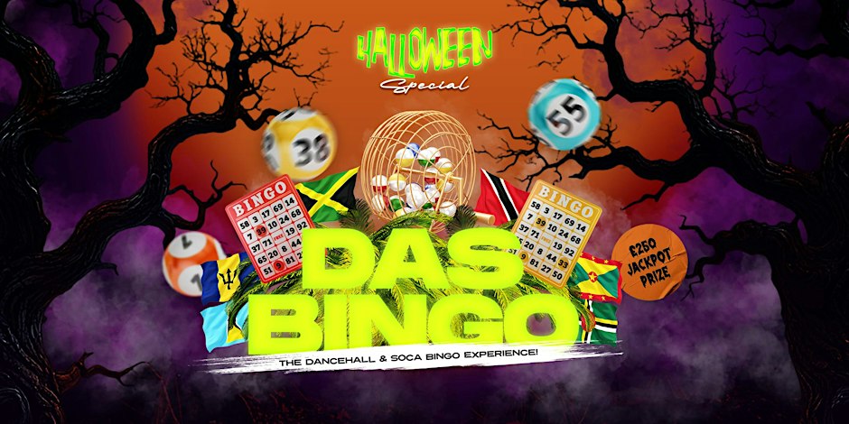 DAS BINGO (Dancehall & Soca Bingo) Halloween Special