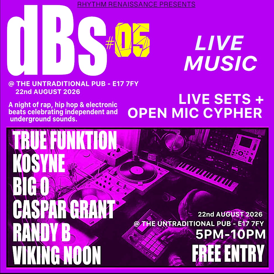 dBs05 (Don't be Shy) - Live Beats, Rap & Open Mic Cypher