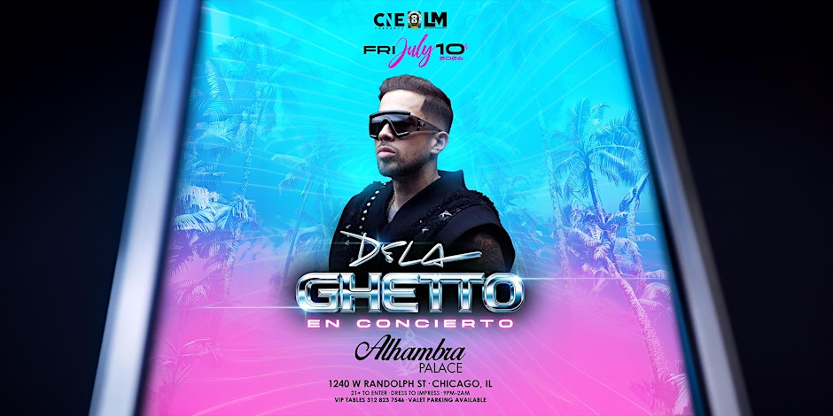 De La Ghetto "De La GZ" (Latin Grammy Nominee) Live in Concert!