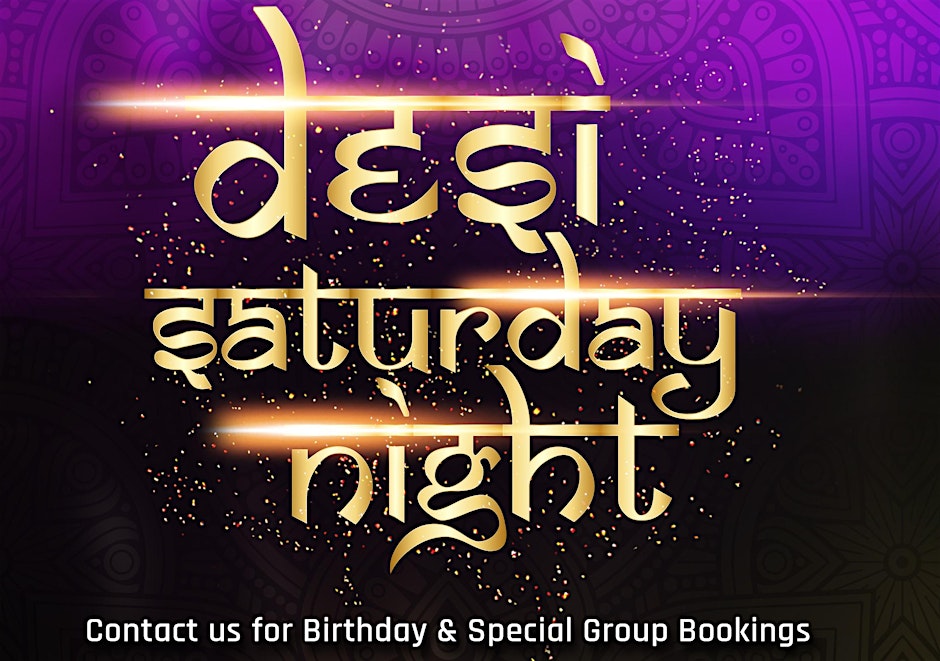 Desi Night Manchester - Bank Holiday Saturday
