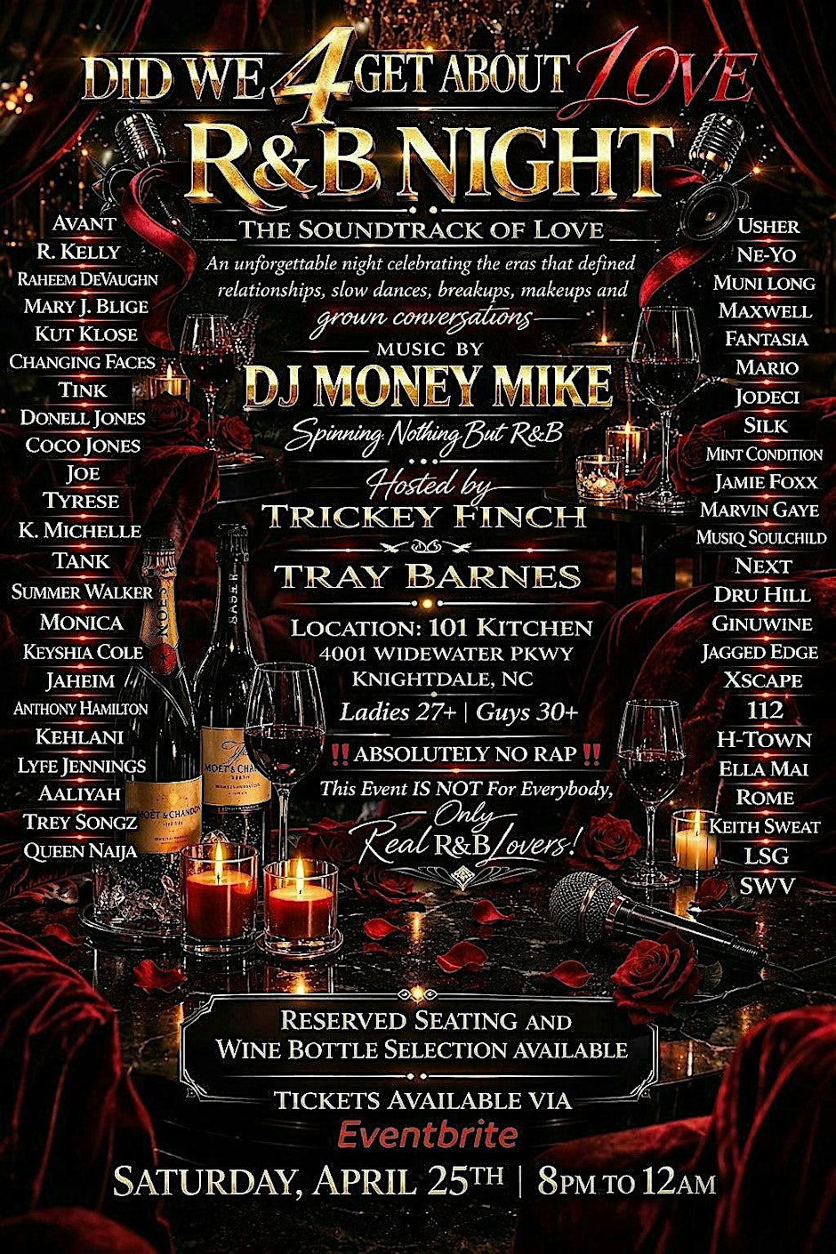 "Did We 4Get About Love" R&B Night