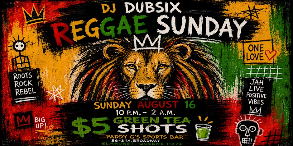 DJ DUBSIX Reggae Sunday
