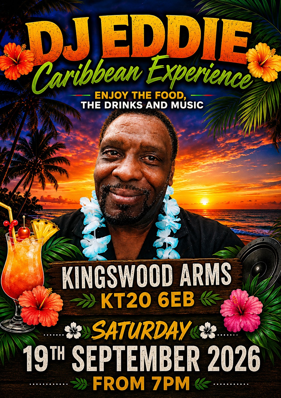 DJ Eddies Caribbean experience - Food, Music and Drink!