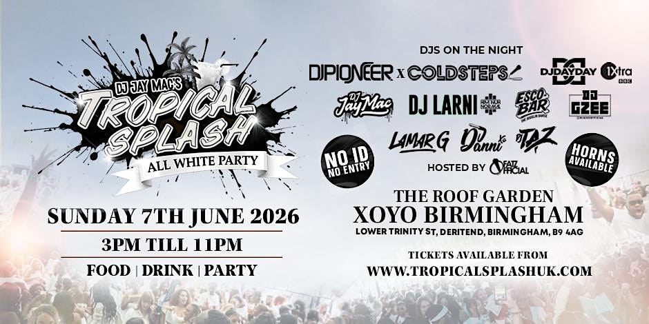 DJ Jay Mac's Tropical Splash All White Party