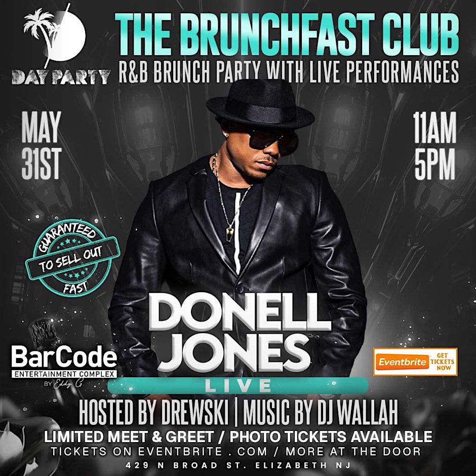 Donell Jones Live at Barcode NJ + Aubrey O’Day