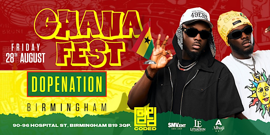 DOPENATION LIVE IN BIRMINGHAM