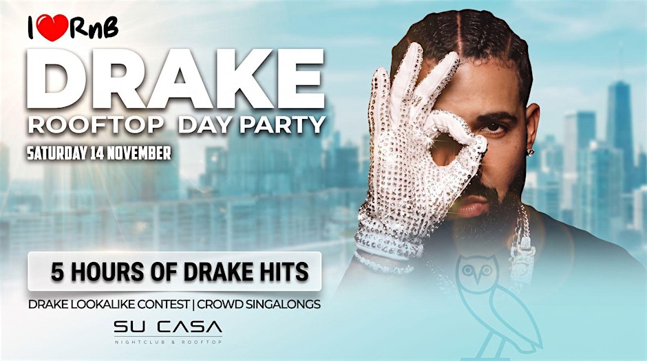 DRAKE ROOFTOP DAY PARTY BRISBANE
