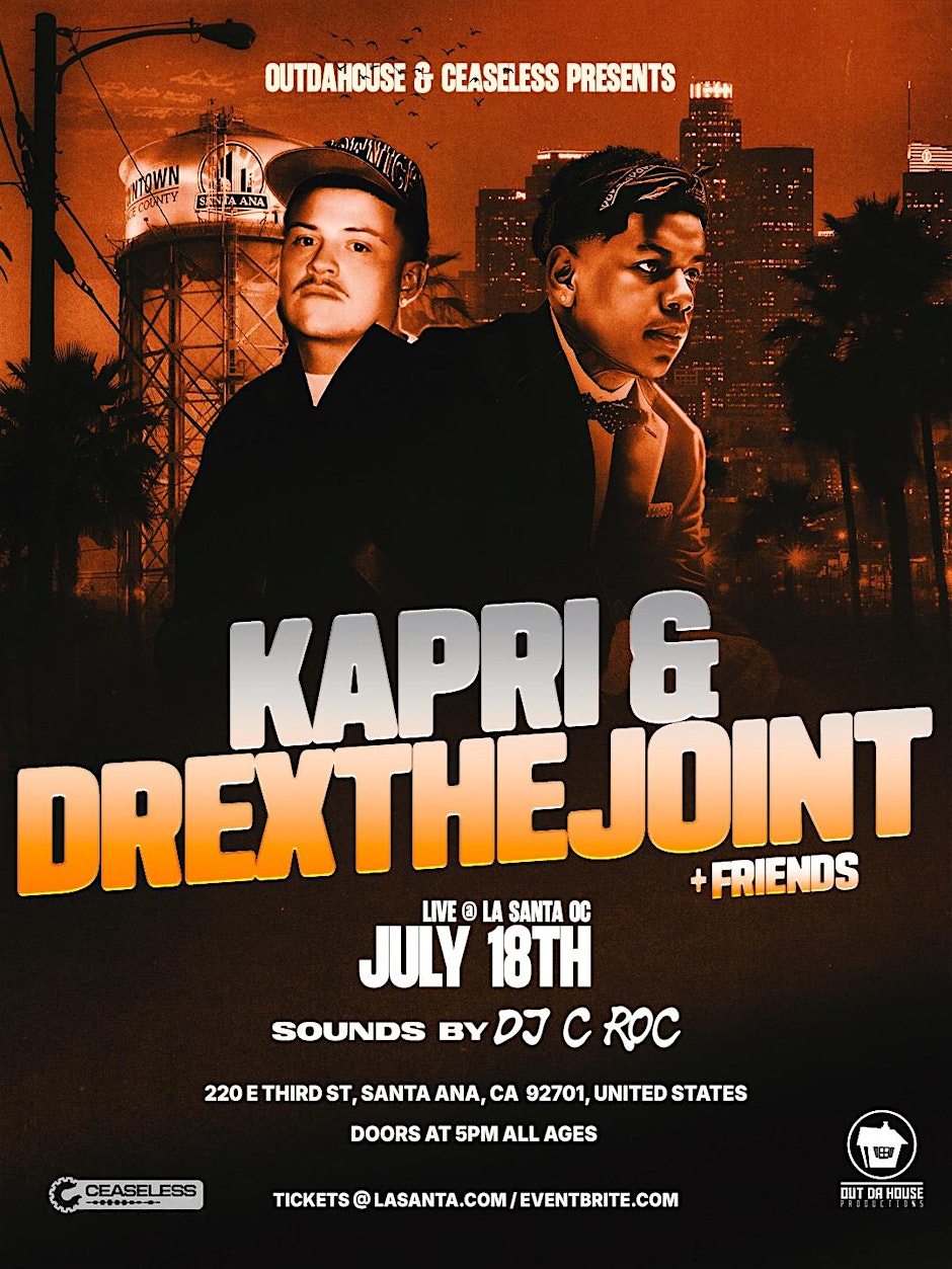DREXTHEJOINT x KAPRI & Friends LIVE at LA SANTA
