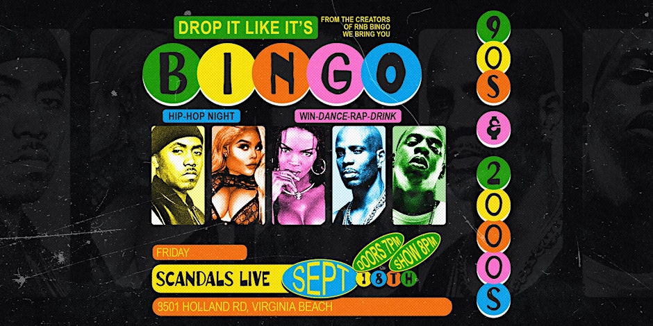 DROP IT LIKE ITS BINGO at Scandals Live!