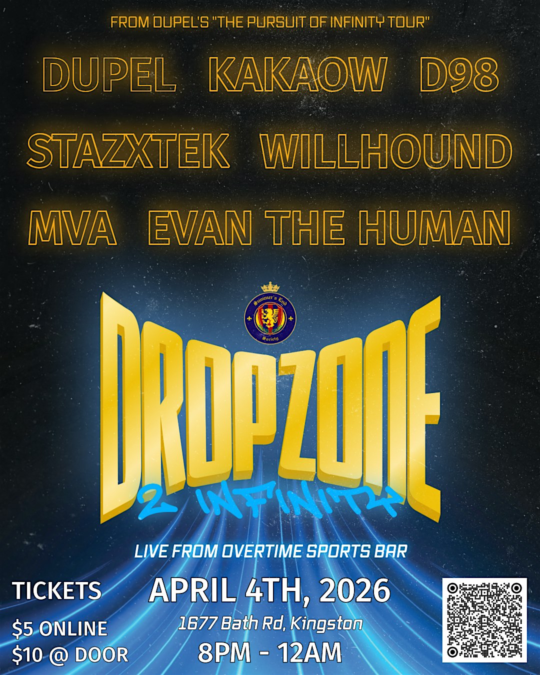 DROPZONE 2 INFINITY: Live Hip-Hop and House Music