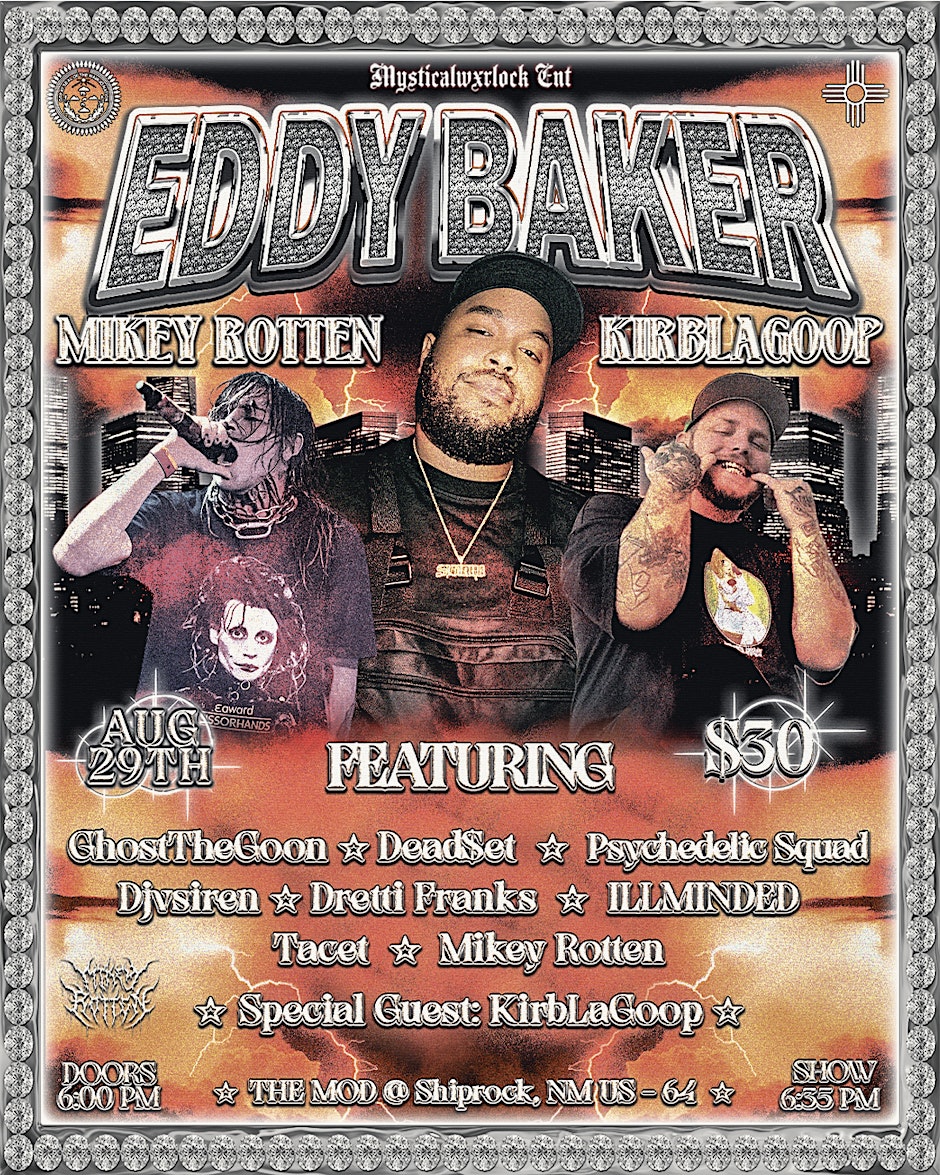 EDDY BAKER  LIVE IN SHIPROCK, NM