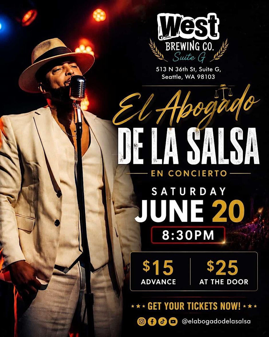 El Abogado de la Salsa — En Concierto