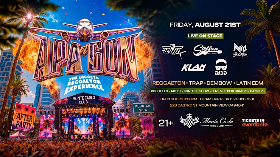 ⚡️EL APAGON FEST, FRIDAY AUGUST 21ST⚡️