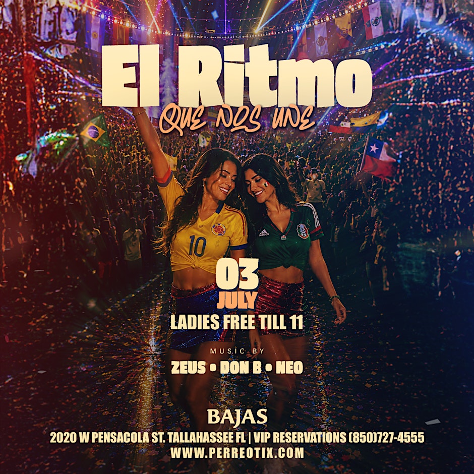 El Ritmo - Que Nos Une | Latin Night (Ladies Free)