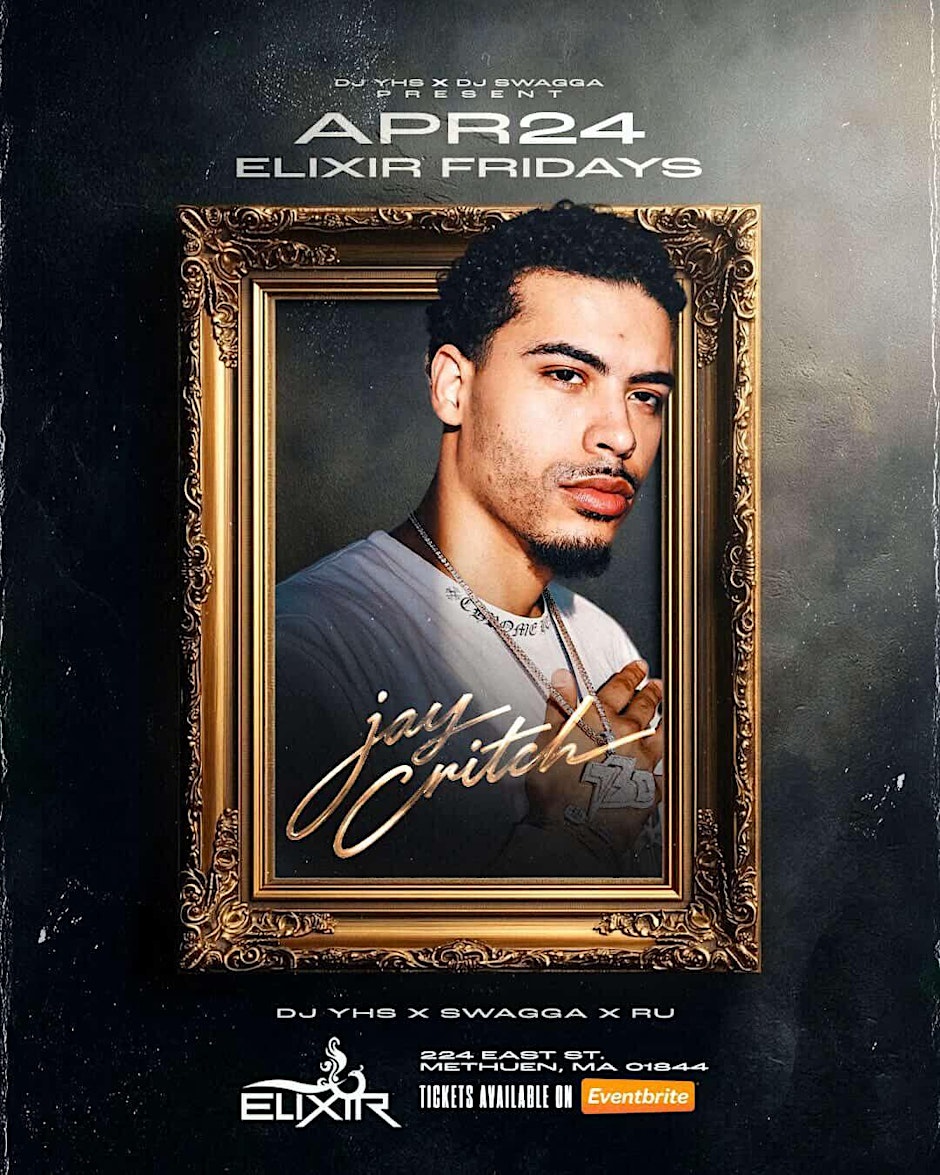 Elixir Fridays: Live Performance by Jay Critch