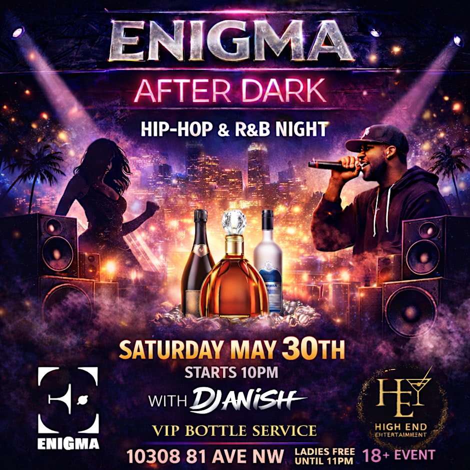 Enigma After Dark Hip-Hop and R&B Night