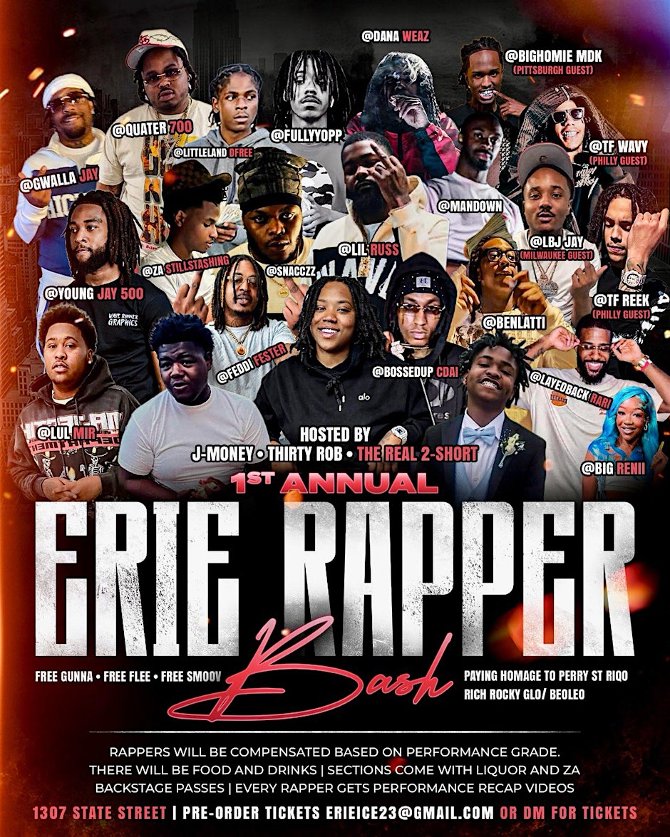 Erie Rapper Bash