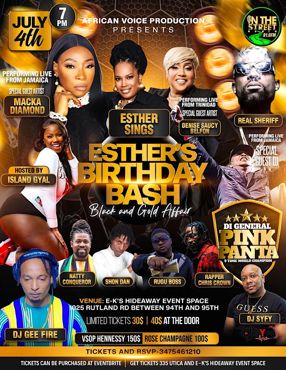 Esther’s Birthday Bash