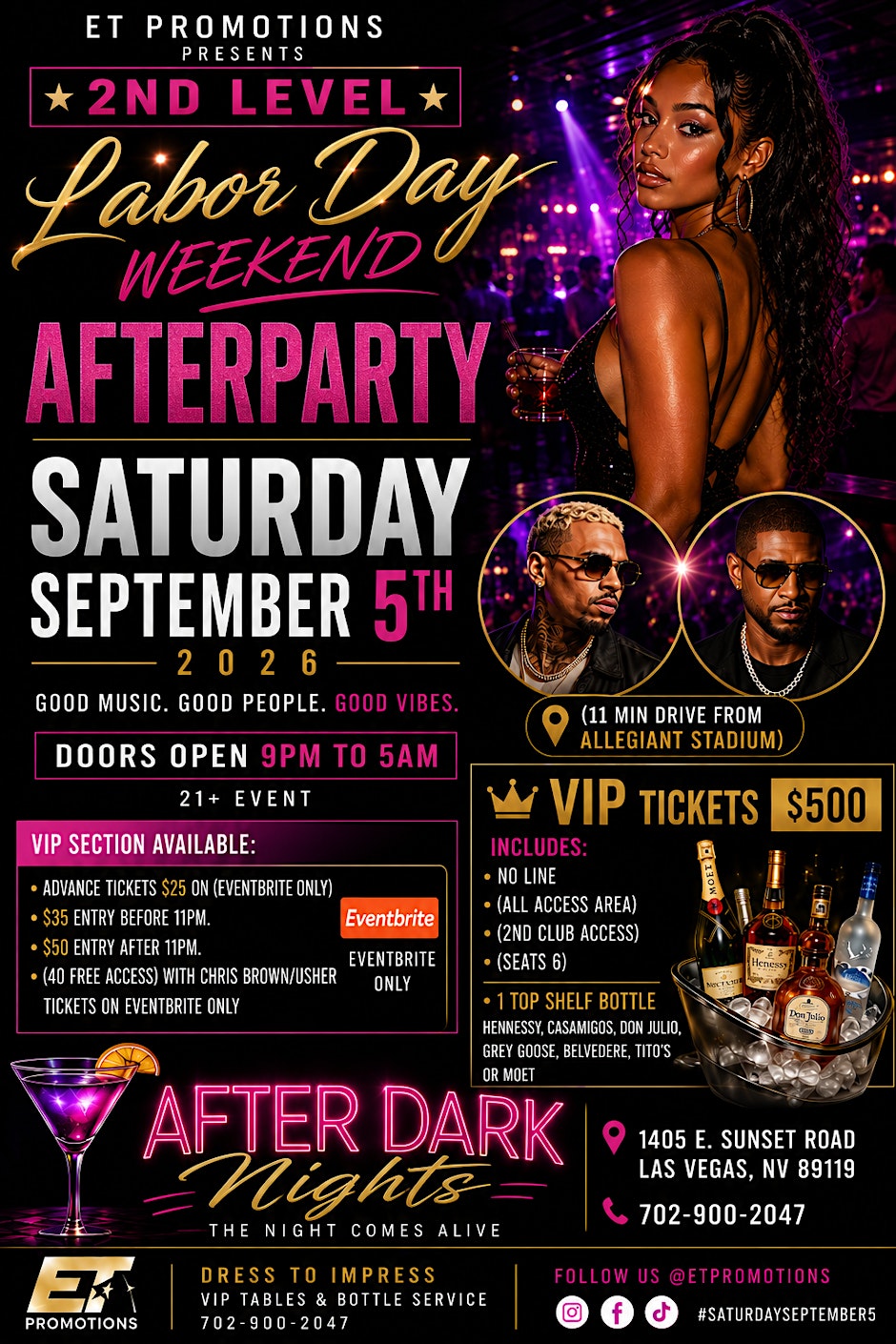 ET Promotions Presents: The 2nd Level Extravaganza Labor Day After Party