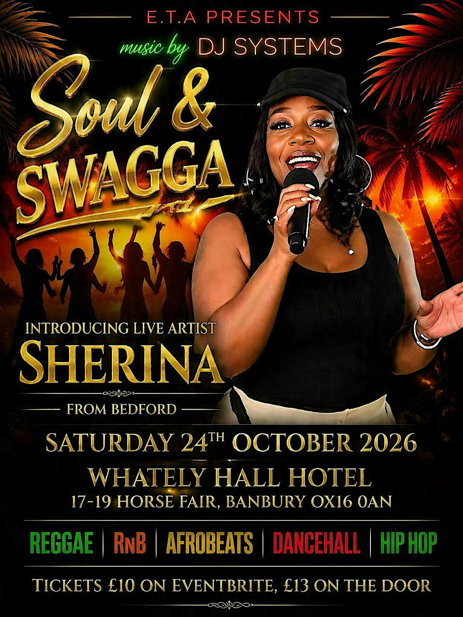 ETA presents Soul & SWAGGA music by DJ SYTEMS playing Reggae,RNB, and more