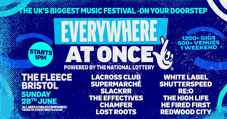 Everywhere At Once Festival All-Dayer with Lacross Club + more