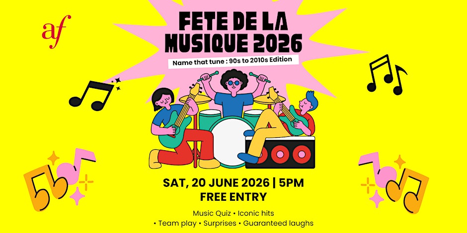 Fête de la Musique 2026 - Name that tune (90s to 2010's Edition)