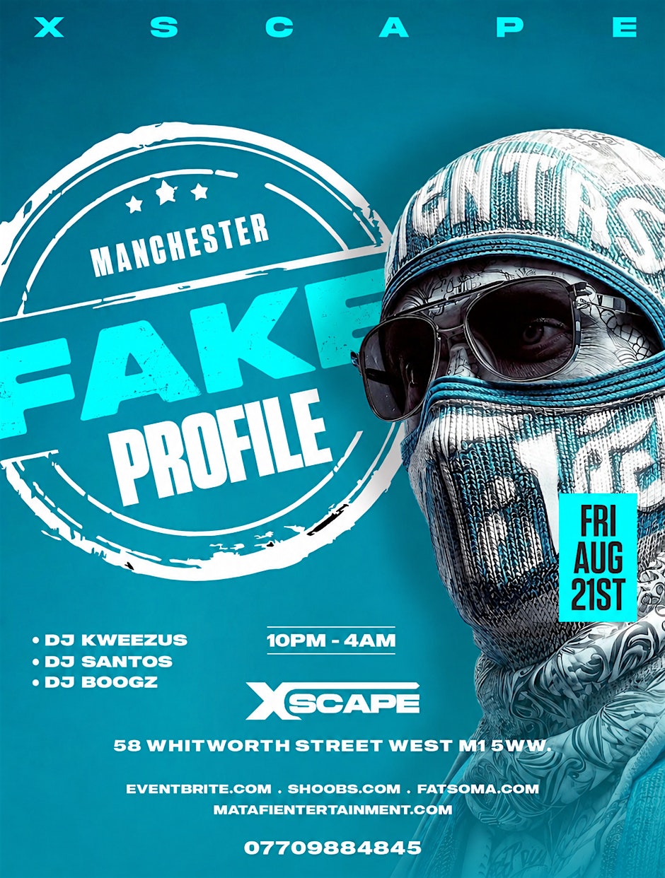 FAKE PROFILE - Afrobeats/HipHop/Amapiano/RnB/DanceHall