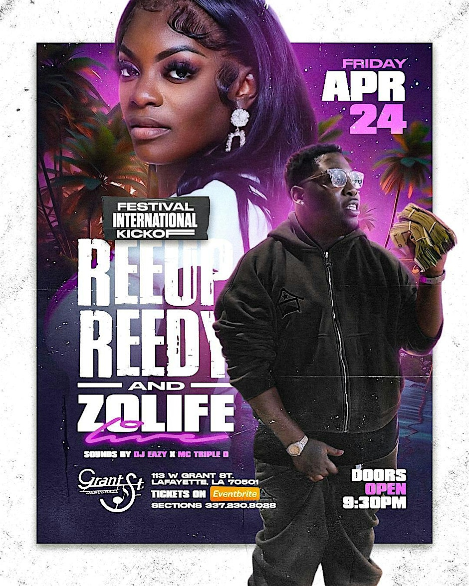 FESTIVAL INTERNATIONAL KICKOFF- REUP REEDY X ZOELYFE LIVE