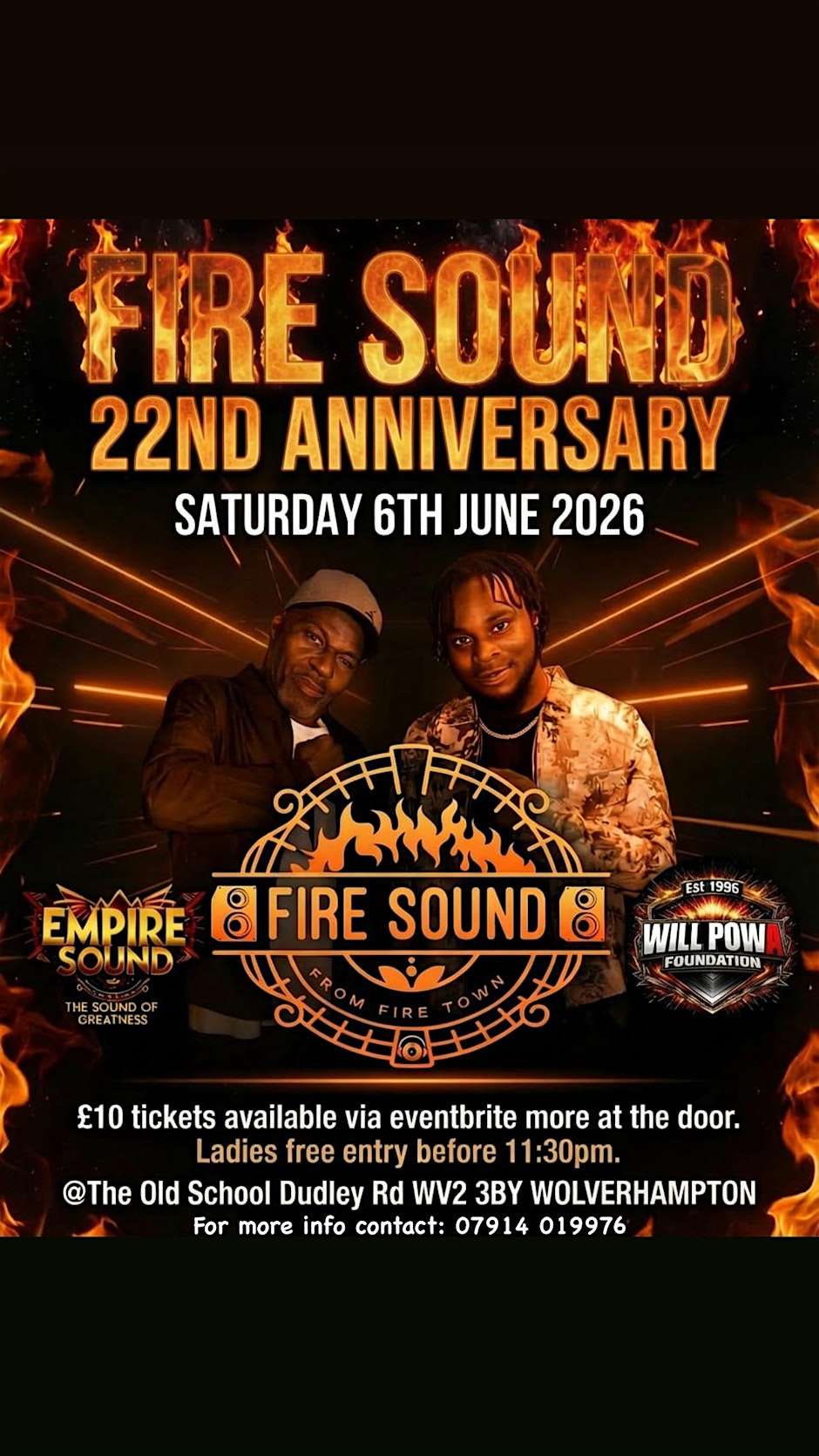 Fire Sound’s 22nd anniversary