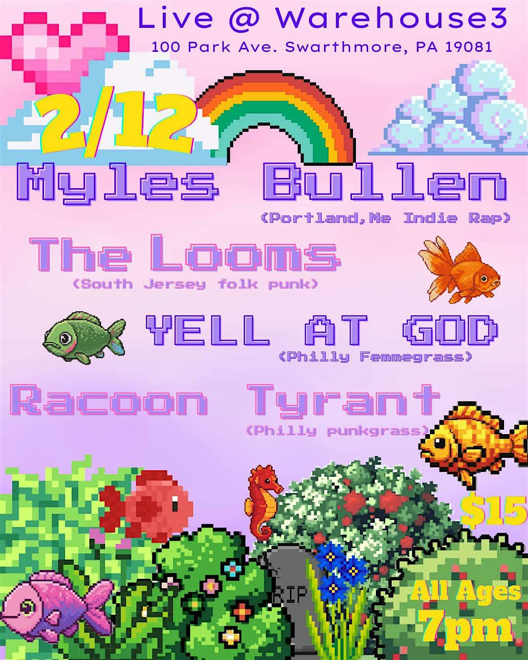 Folk punk show Flyer