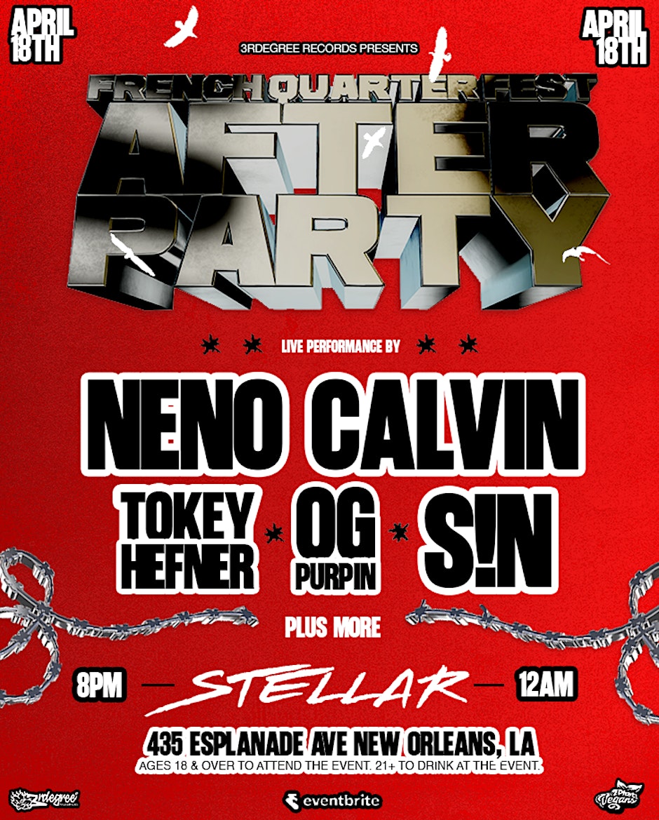 FQF AFTER PARTY Hosted By: Neno Calvin