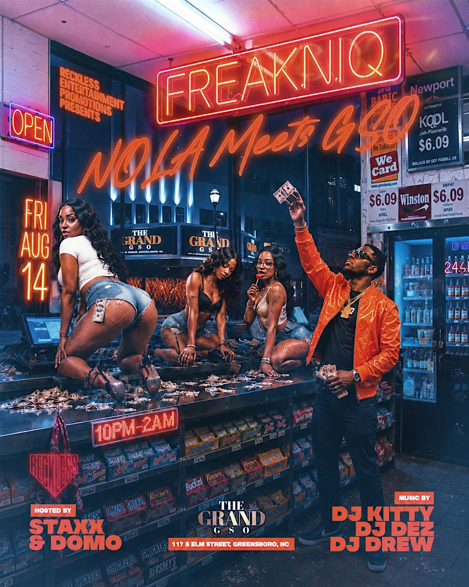 FREAKNIQ: NOLA Meets GSO