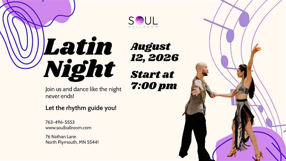 FREE Latin Night at SOUL Ballroom