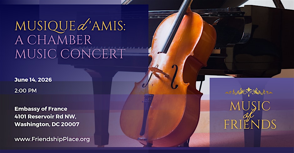 Friendship Place Music of Friends Concert 2026