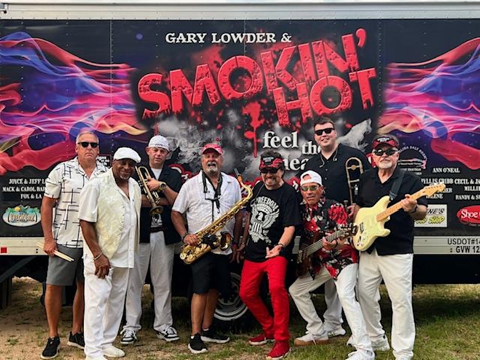 Gary Lowder & Smokin' Hot: Thursday, June 4, 2026 Flyer