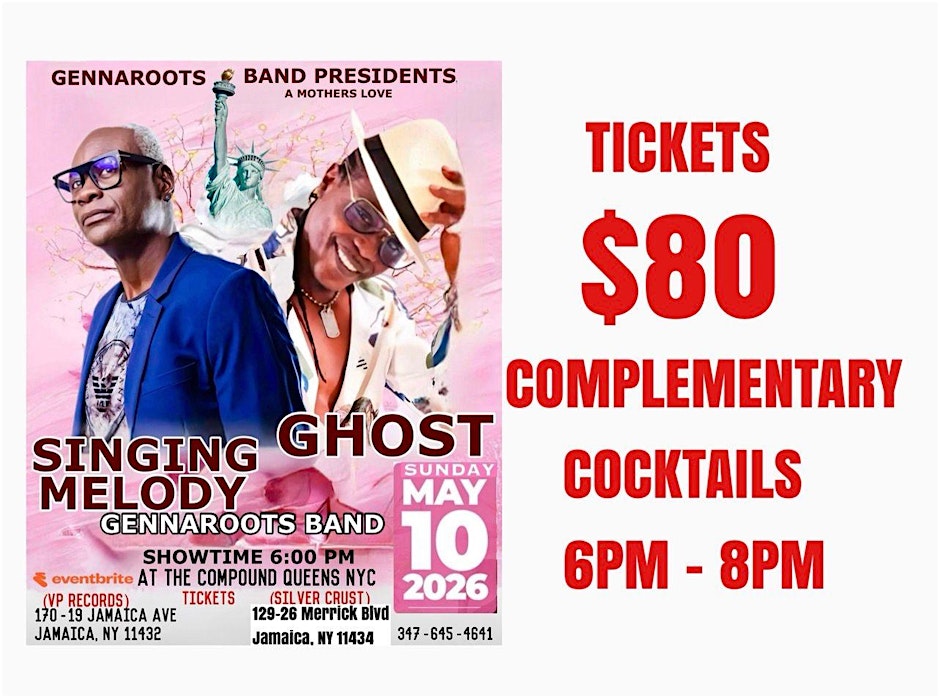 GHOST AND  SINGING MELODY LIVE