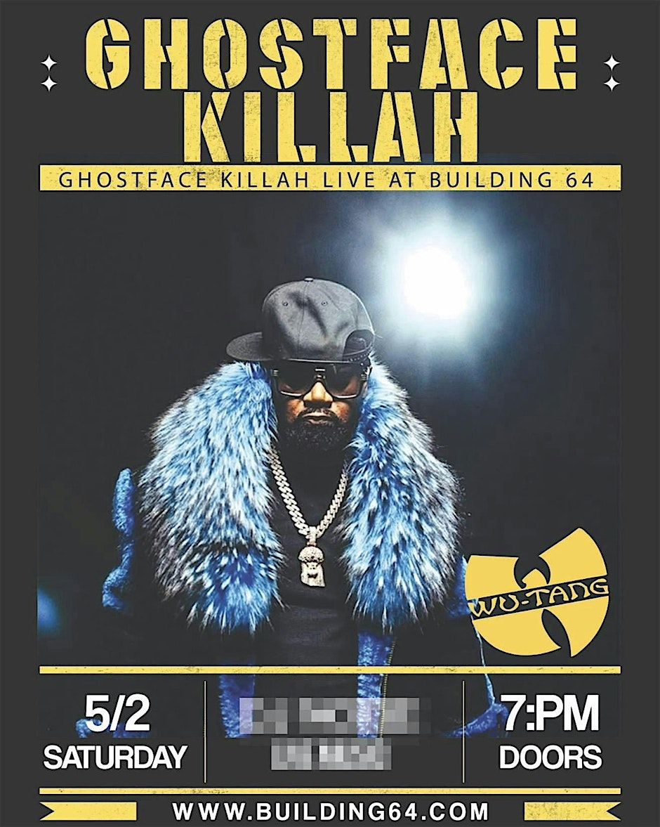 GHOSTFACE KILLAH  from  WU-TANG  Live at Building 64