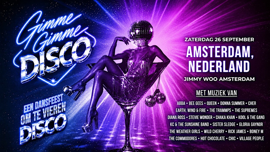 Gimme Gimme Disco at Jimmy Woo