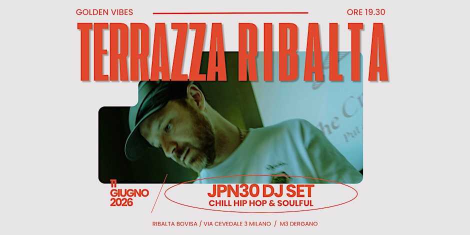 GIO 11.06 | TERRAZZA VIBES feat. JPN3O