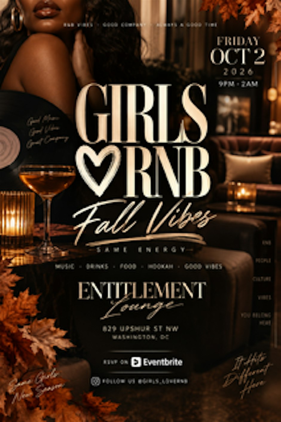Girls LOVE RnB FALL VIBES