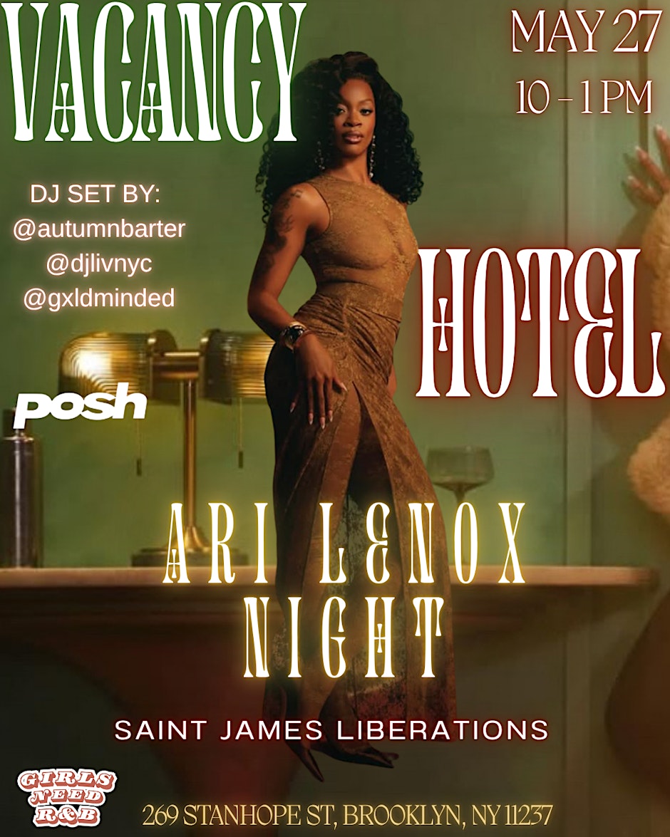 Girls Need R&B Present  Ari Lenox Night