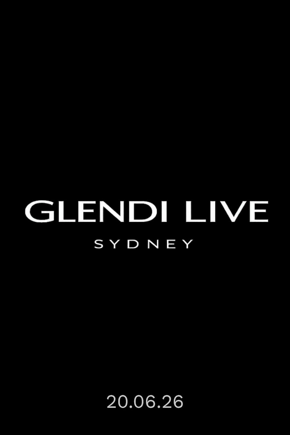 Glendi Live Sydney