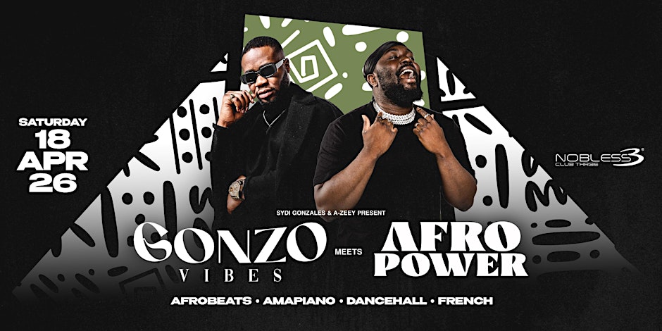GONZO VIBES x AFRO POWER